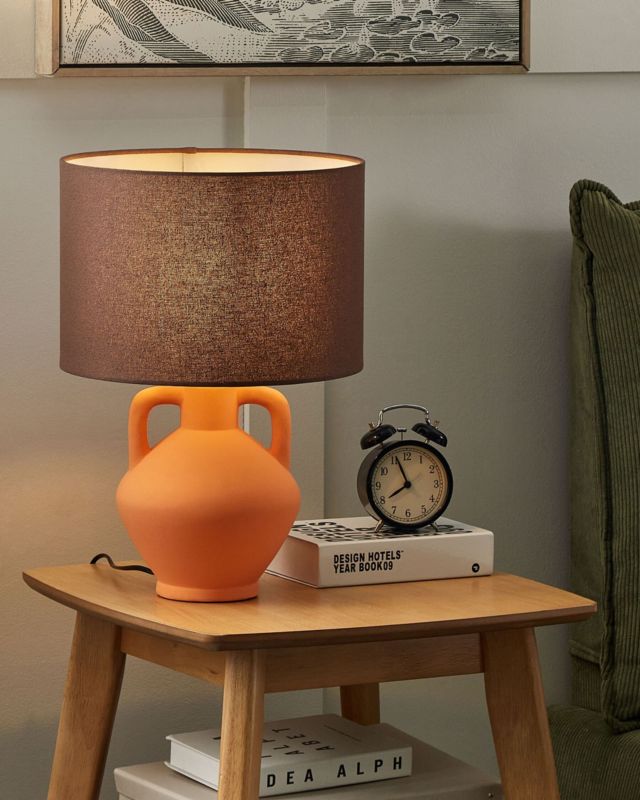 Lampa stołowa Labrada Ceramika Pomarańczowy 1 szt.