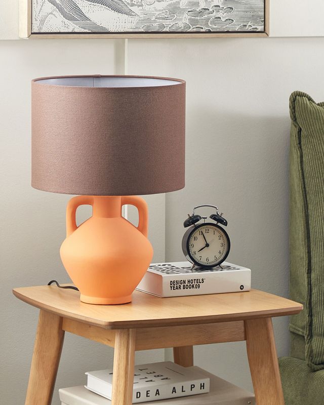 Lampa stołowa Labrada Ceramika Pomarańczowy 1 szt.