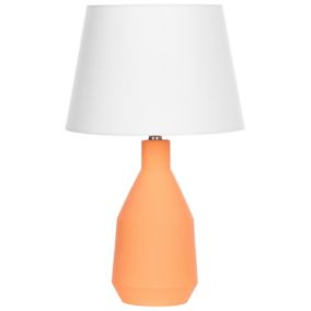 Lampa stołowa Lambre Ceramika Pomarańczowy 1 szt.