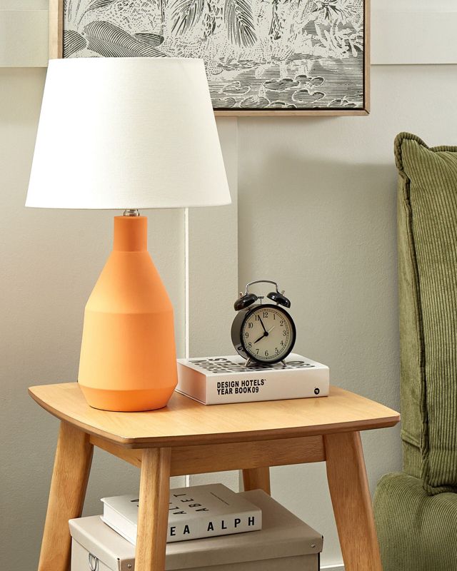Lampa stołowa Lambre Ceramika Pomarańczowy 1 szt.