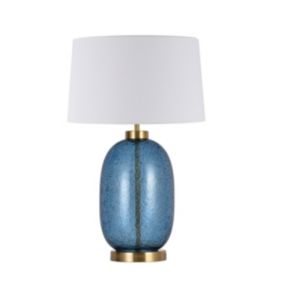 Lampa stołowa Light Prestige Amur  niebieska 1 x E27 1 szt.