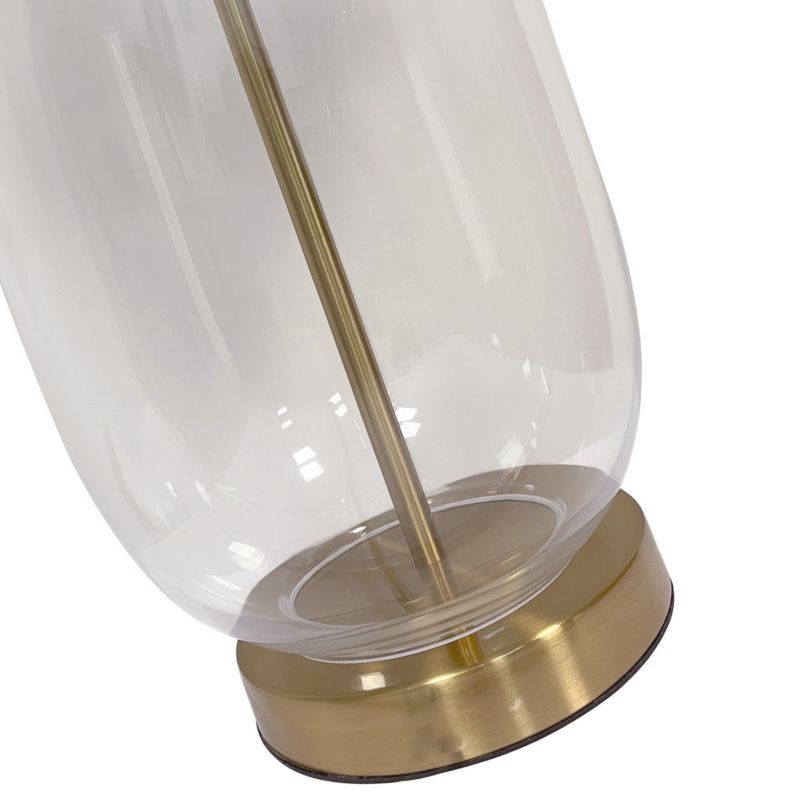 Lampa stołowa Light Prestige Amur transparentna 1 x E27 1 szt.