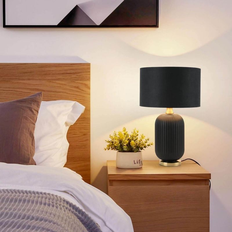 Lampa stołowa Light Prestige Tamiza L czarna 1 xE27 1 szt.