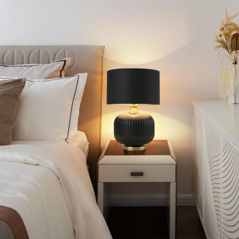Lampa stołowa Light Prestige Tamiza S czarna 1 x E27 1 szt.