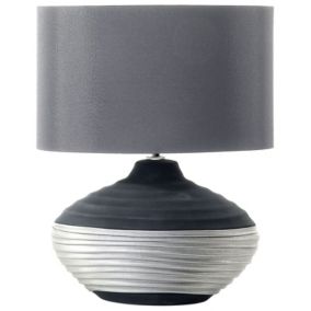 Lampa stołowa Lima Ciemnoszary 1 szt.