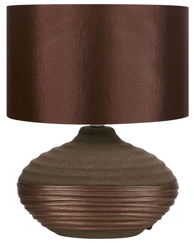 Lampa stołowa Lima Porcelana Brązowy 1 szt.