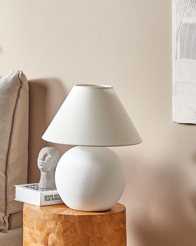 Lampa stołowa Limia Ceramika Złamana biel 1szt.