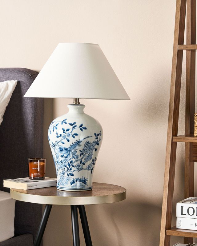 Lampa stołowa Magros Porcelana Biały 1 szt.
