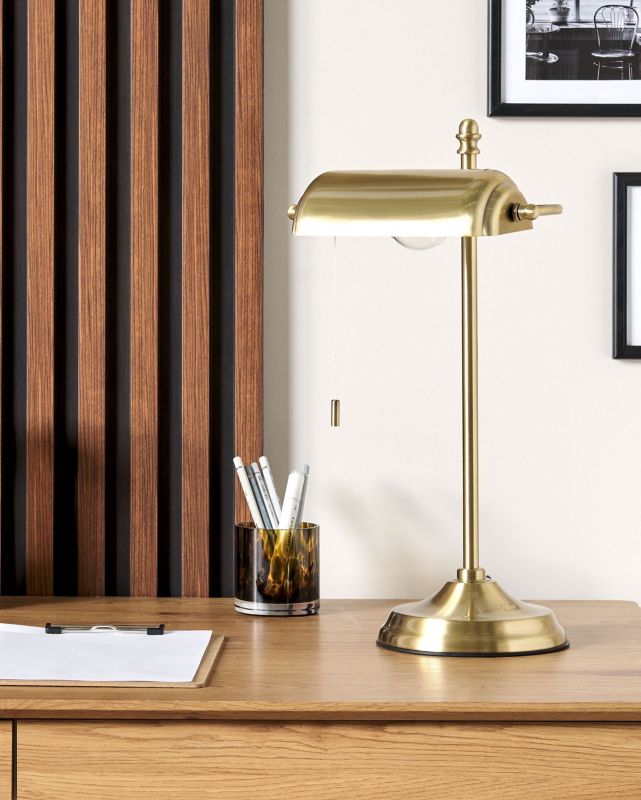 Lampa stołowa Maraval Metal Złoty 1 szt.
