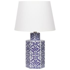 Lampa stołowa Marcelin Porcelana Biały 1 szt.