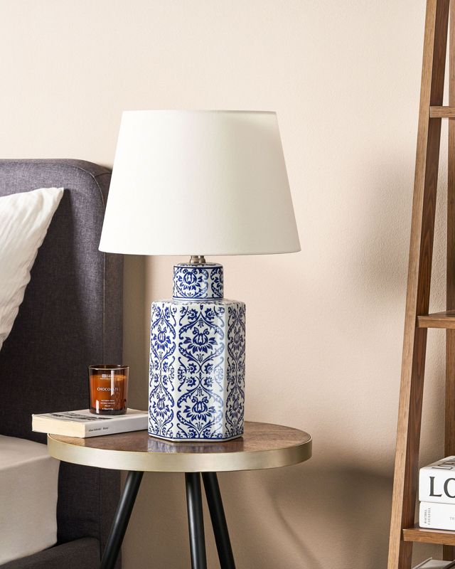 Lampa stołowa Marcelin Porcelana Biały 1 szt.