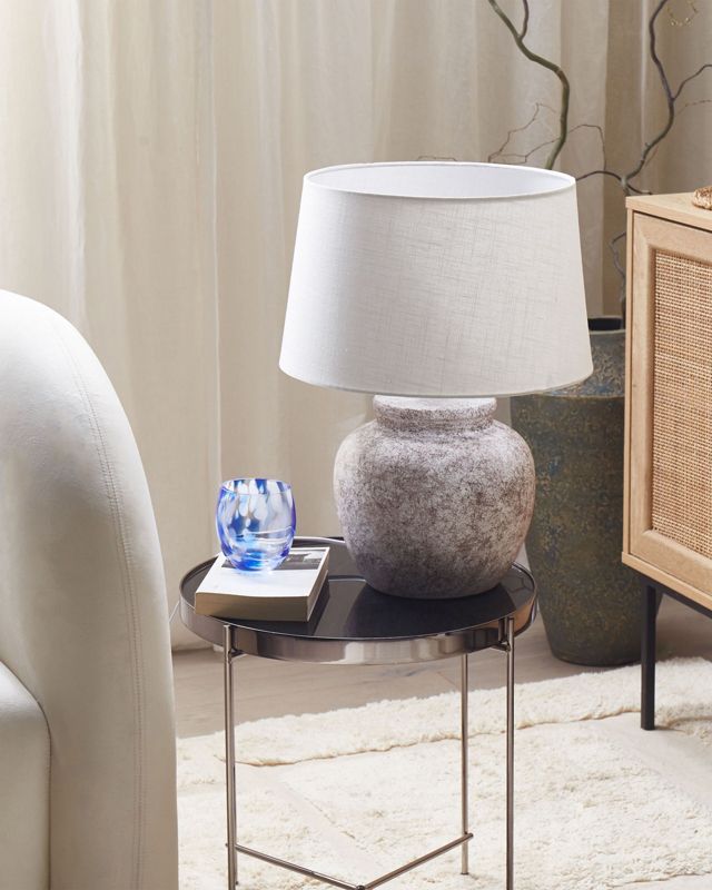 Lampa stołowa Mareb Ceramika Beżowy 1 szt.