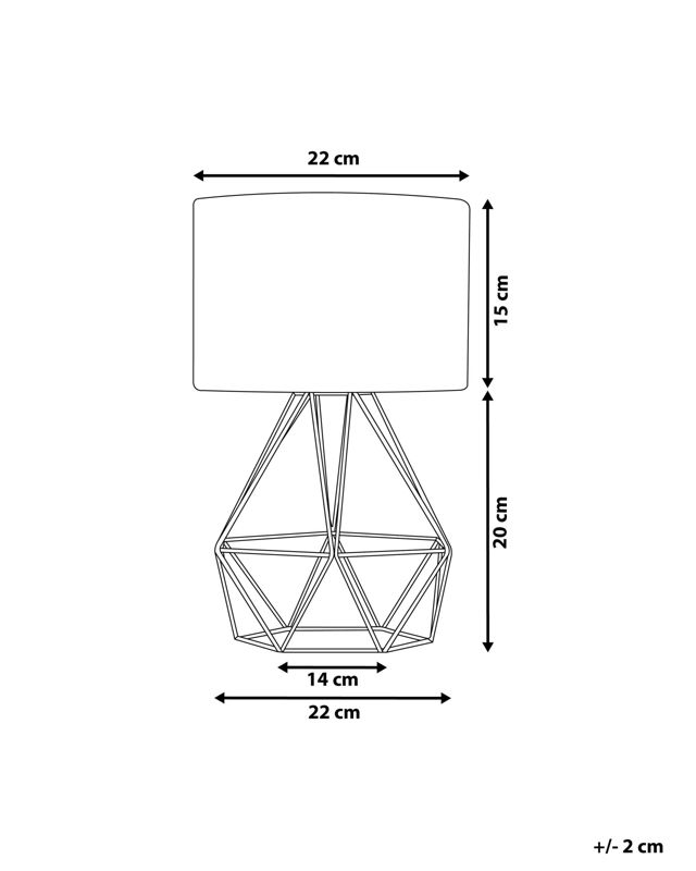 Lampa stołowa Maroni Metal Miedziany 1 szt.