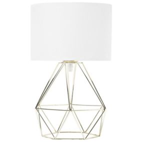 Lampa stołowa Maroni Metal Złoty 1 szt.