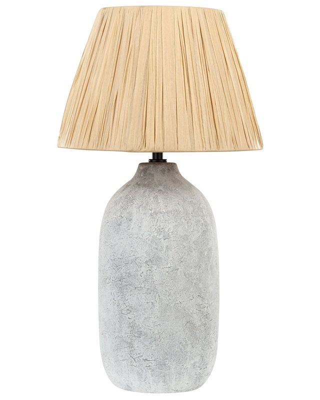 Lampa stołowa Matilde Ceramika Szary 1szt.