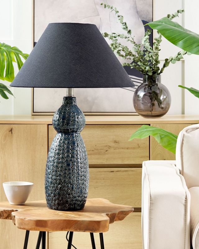 Lampa stołowa Matina Ceramika Czarny 1szt.