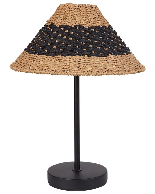 Lampa stołowa Momba Plecionka Czarny 1 szt.