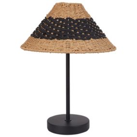 Lampa stołowa Momba Plecionka Czarny 1 szt.