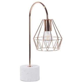 Lampa stołowa Mooni Metal Miedziany 1szt.