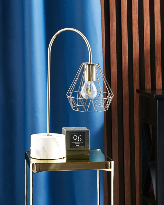 Lampa stołowa Mooni Metal Mosiężny 1szt.