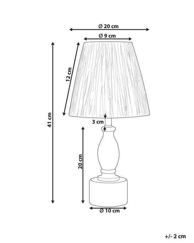 Lampa stołowa Morona Naturalny 1 szt.