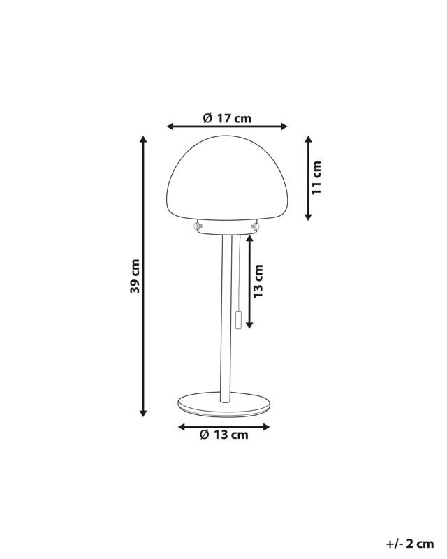 Lampa stołowa Moruga Metal Zielony 1 szt.