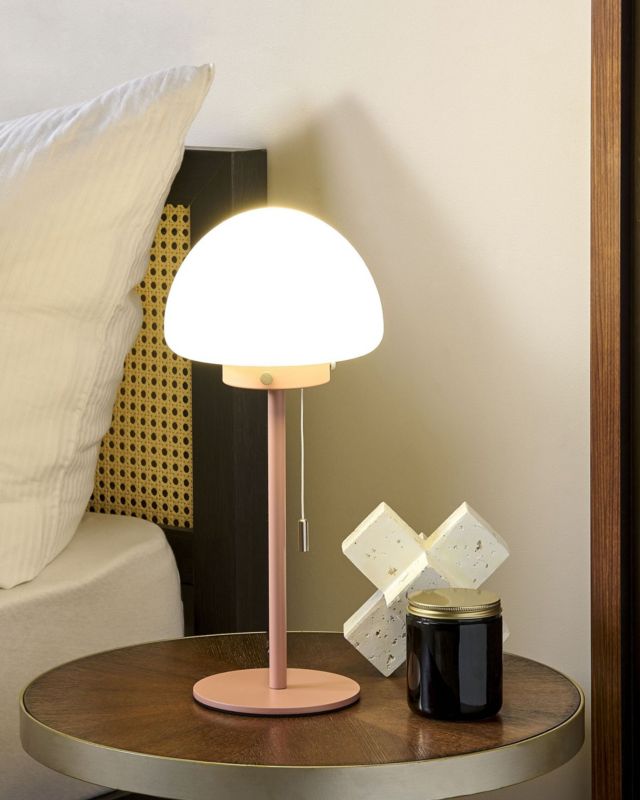 Lampa stołowa Moruga Różowy 1 szt.