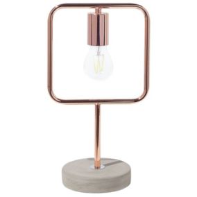Lampa stołowa Mundo Metal Miedziany 1 szt.