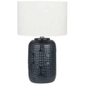 Lampa stołowa Mussel Ceramika Ciemnoniebieski 1szt.