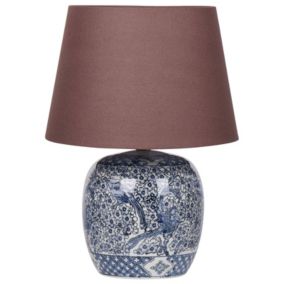 Lampa stołowa Neira Brązowy 1 szt.