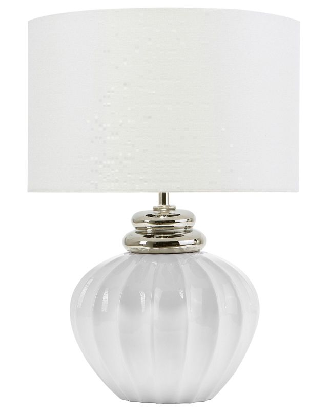 Lampa stołowa Neris Ceramika Biały 1 szt.