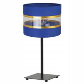 Lampa stołowa nocna Light Home LH Elegance Gia 1x E27 60W niebieski 1szt.