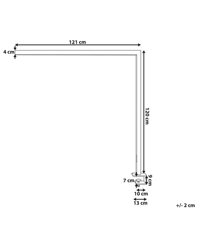 Lampa stołowa Octant Srebrny 1szt.