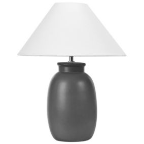 Lampa stołowa Patillas Ceramika Czarny 1szt.