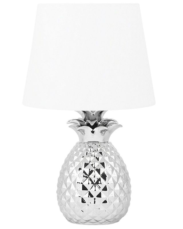 Lampa stołowa Pineapple Ceramika Srebrny 1 szt.