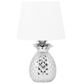 Lampa stołowa Pineapple Ceramika Srebrny 1 szt.
