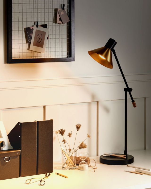 Lampa stołowa Pinkeen Metal Złoty 1 szt.