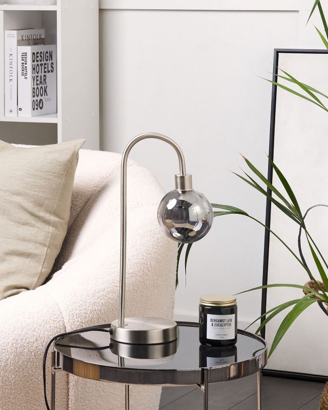 Lampa stołowa Ramis Metal Srebrny 1 szt.