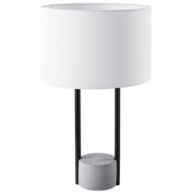 Lampa stołowa Remus Metal Biały 1 szt.