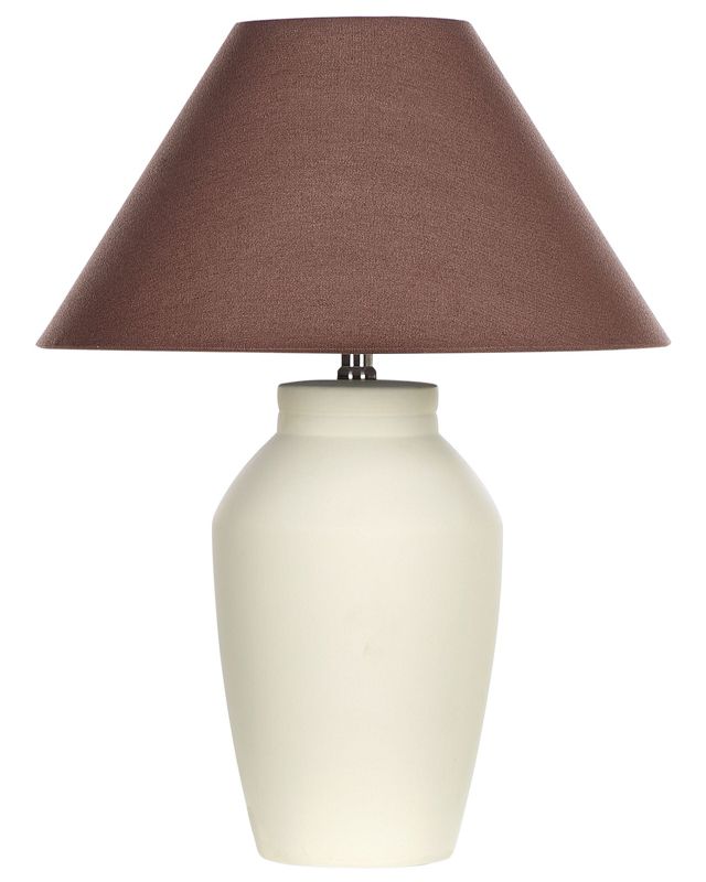 Lampa stołowa Rodeiro Ceramika Jasnobeżowy 1 szt.