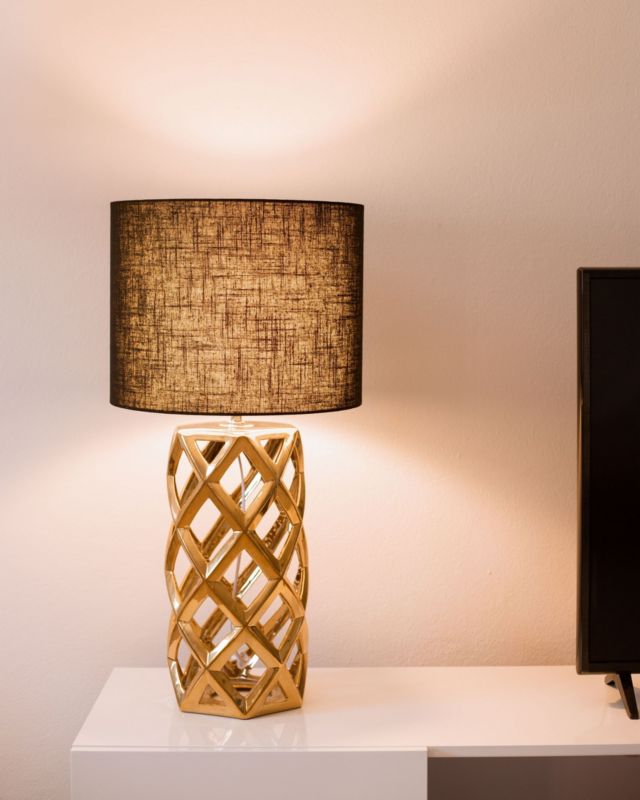 Lampa stołowa Selja Ceramika Złoty 1 szt.