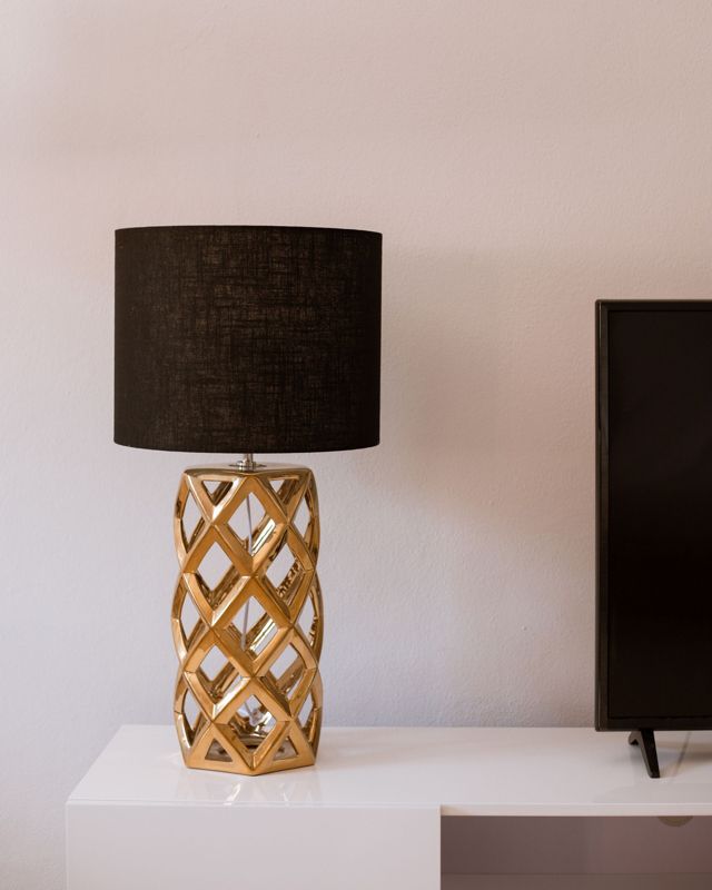 Lampa stołowa Selja Ceramika Złoty 1 szt.