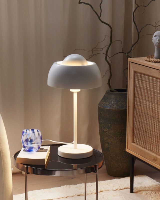 Lampa stołowa Senette Metal Biały 1 szt.