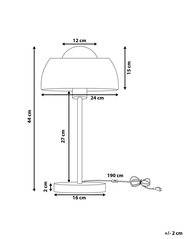 Lampa stołowa Senette Metal Miedziany 1szt.