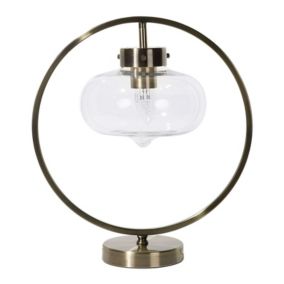 Lampa stołowa Severn Metal Złoty 1 szt.