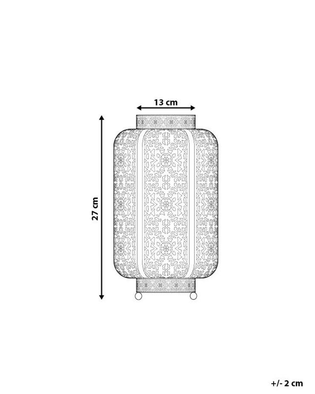 Lampa stołowa Somes Metal Biały 1szt.