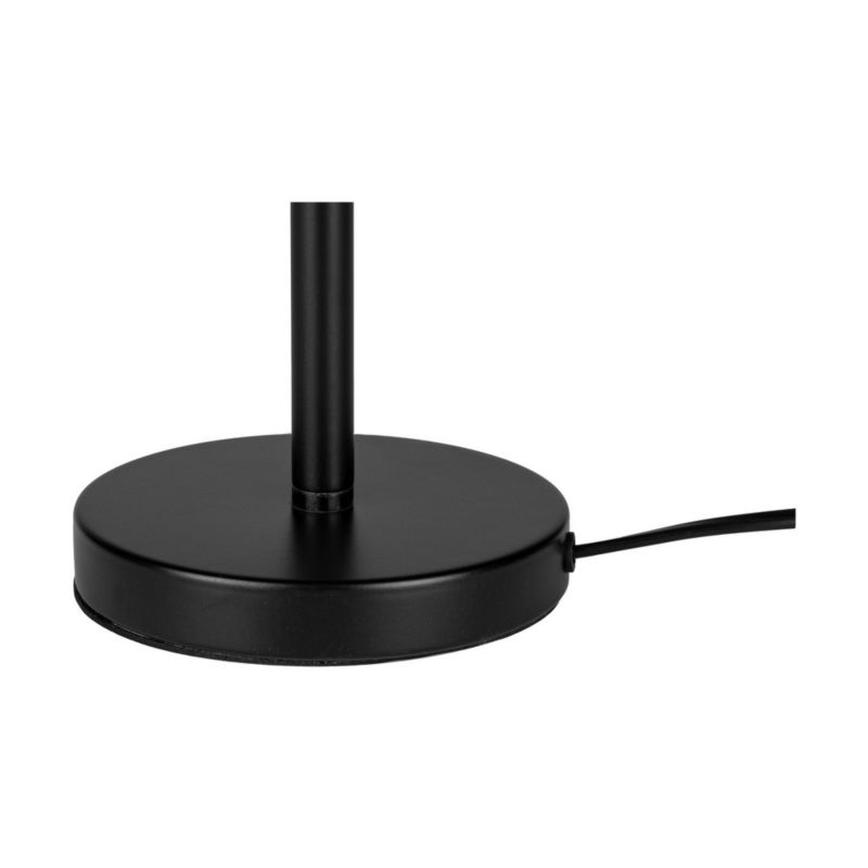 Lampa Stołowa SPOT Light 1xE27 Max.40W Czarna Podstawa z Złotym Abażurem, Polski Producent, 1 szt.
