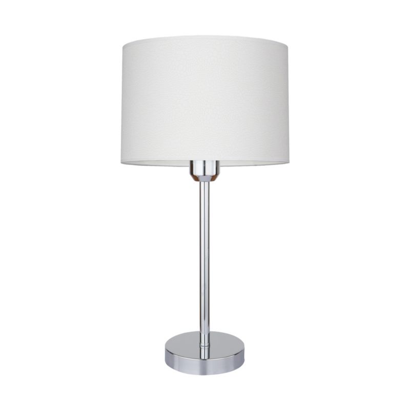 Lampa Stołowa SPOT Light 1xE27 Max.40W Połączenie Chromu z Abażurem z Wzorem w Krokodyla, Polski Producent, 1 szt.