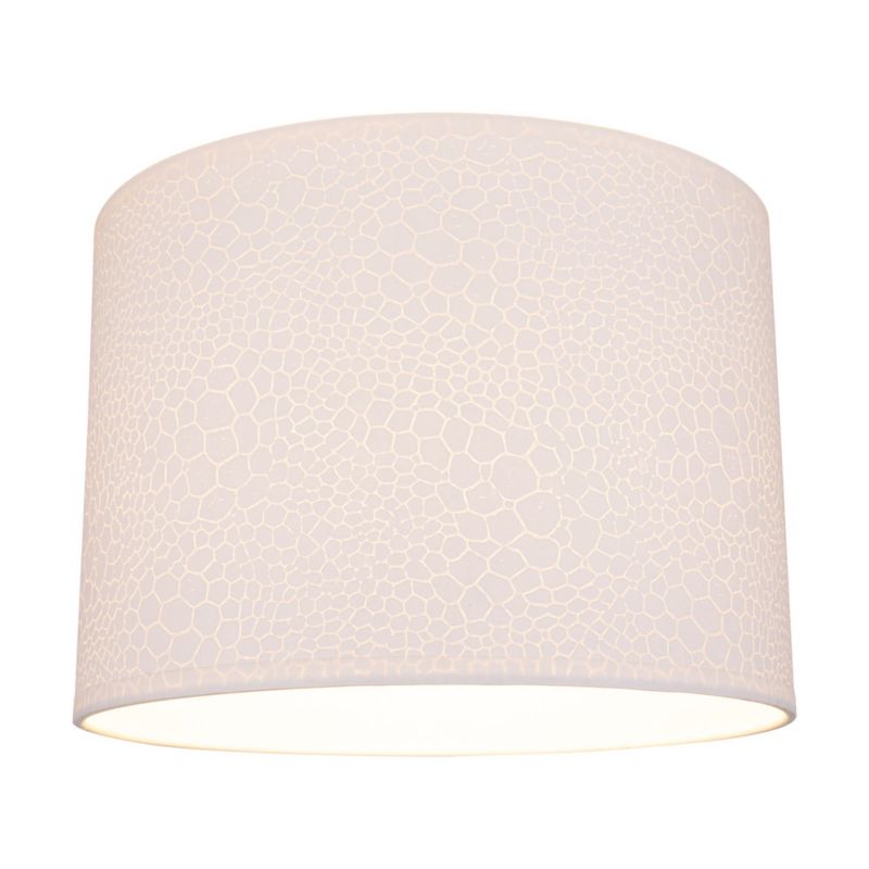 Lampa Stołowa SPOT Light 1xE27 Max.40W Połączenie Chromu z Abażurem z Wzorem w Krokodyla, Polski Producent, 1 szt.