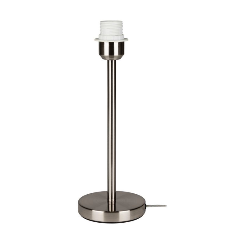 Lampa Stołowa SPOT Light 1xE27 Max.40W Satyna w Połączeniu z Zieloną Tkaniną, Polski Producent, 1 szt.